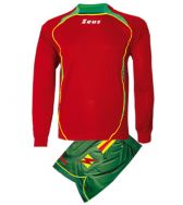 Zeusport, Kit Mercurio Rosso-Verde-Giallo - Voetbaltenues