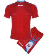 Zeusport, Kit Rangers Zeus Rosso-Bianco-Royal - Voetbaltenues