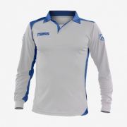 Massport, Leeds bianco/royal - Voetbalshirts