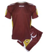 Zeusport, KIt Rangers Zeus Granata-Giallo-Bianco - Voetbaltenues