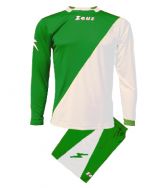 Zeusport, Kit Ergo Verde-Bianco - Voetbaltenues