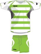 Gems, AB04 Kit Illinois Verde-Bianco - Voetbaltenues