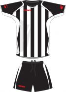 Gems, AA05 Kit California Nero/Bianco - Voetbaltenues