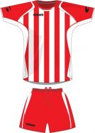 Gems, AA05 Kit California Rosso/Bianco - Voetbaltenues