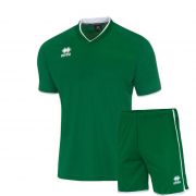 Errea, Set Vega shirt/ Bonn short Verde - Voetbaltenues