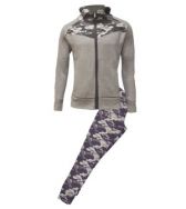 Zeusport, Tuta Eva Grigio-Camouflage - Trainingspakken