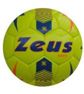 Zeusport, Pallone Tuono Giallo Fluo-Light Royal-Arancio - Voetballen