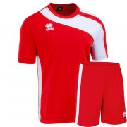 Errea, Set Bolton shirt+ short rosso/bianco - Voetbaltenues