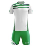 Zeusport, Kit Itaca Bianco verde blu - Voetbaltenues