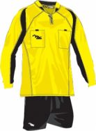 Massport, Kit Arbitro Lampo _GIALLO-NERO - Scheidsrechterskleding