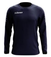 Zeusport, Felpa Enea Blu/darkgrey - Trainingskleding