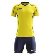 Zeusport, Kit Fauno M/C Giallo blu - Voetbaltenues