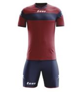 Zeusport, Kit Apollo granata-blu - Voetbaltenues