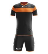 Zeusport, Kit Apollo nero-arancio - Voetbaltenues