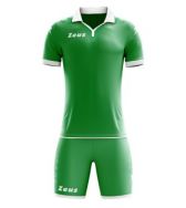 Zeusport, Kit Scorpion Verde-bianco - Voetbaltenues