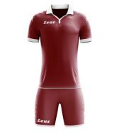 Zeusport, Kit Scorpion Granata-bianco - Voetbaltenues