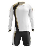 Zeusport, Kit Spagna Bianco-Nero-Oro - Voetbaltenues