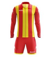 Zeusport, Kit Pitagora rosso-giallo - Voetbaltenues