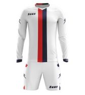 Zeusport, Kit B-nario BIANCO-ROSSO-BLU - Voetbaltenues