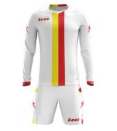 Zeusport, Kit B-nario Bianco-giallo-rosso - Voetbaltenues