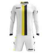 Zeusport, Kit B-nario Bianco-Giallo-Blu - Voetbaltenues