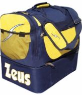 Zeusport, BORSA DELTA _BLU-GIALLO-BIANCO - Tassen