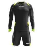 Zeusport, Kit GK Paros Nero - Giallo Fluo - Bianco - Keepersbenodigdheden 