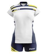 Zeusport, Kit Itaca Donna Bianco blu - Volleybal