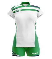 Zeusport, Kit Itaca Donna Bianco verde - Volleybal