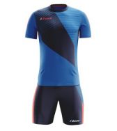 Zeusport, Kit Alex Blu royal giallo fluo - Trainingskleding