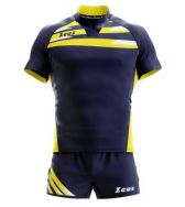 Zeusport, Kit Eagle Blu giallo bianco - Rugby