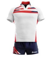 Zeusport, Kit Eagle Bianco blu rosso - Rugby
