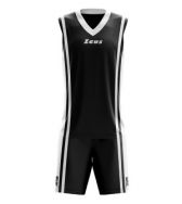 Zeusport, KIT BASKET BOZO _NERO-BIANCO - Basketbal