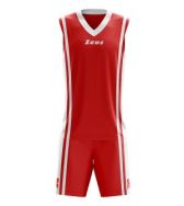 Zeusport, KIT BASKET BOZO _ROSSO-BIANCO - Basketbal