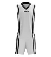 Zeusport, KIT BASKET BOZO bianco-nero - Basketbal