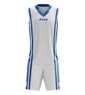 Zeusport, KIT BASKET BOZO bianco-royal - Basketbal