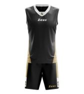 Zeusport, Kit King Nero-oro-bianco - Basketbal