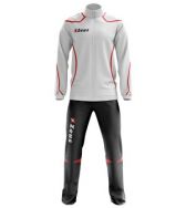 Zeusport, Tuta Micro Fauno bianco-nero-rosso - Trainingspakken