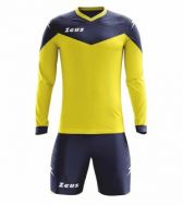 Zeusport, KIT ULYSSE ML giallo-blu - Voetbaltenues