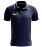 Zeusport, Polo Golf blu-bianco - Free Time 