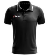 Zeusport, Polo Golf nero-bianco - Free Time 