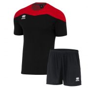 Errea, Errea kit Gareth  black/red/black - Voetbaltenues