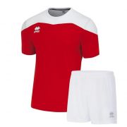 Errea, Errea kit Gareth  red/white/white - Voetbaltenues