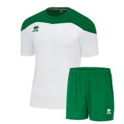 Errea, Errea kit Gareth  white/green/green - Voetbaltenues