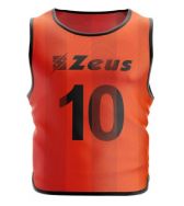 Zeusport, CASACCA PROMO NUMERATA aranciofluo - Trainingskleding