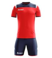 Zeusport, Kit Vesuvio blu-rosso - Voetbaltenues