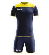 Zeusport, Kit Vesuvio blu-giallo - Voetbaltenues