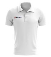 Zeusport, POLO BASIC M C _BIANCO - Free Time 