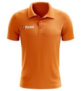 Zeusport, POLO BASIC M C _ARANCIO - Free Time 