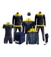 Zeusport, Box Kit Vesuvio blu-giallo - Box kit
